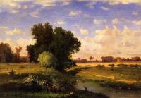 George Inness - Hackensack Meadows Sunset